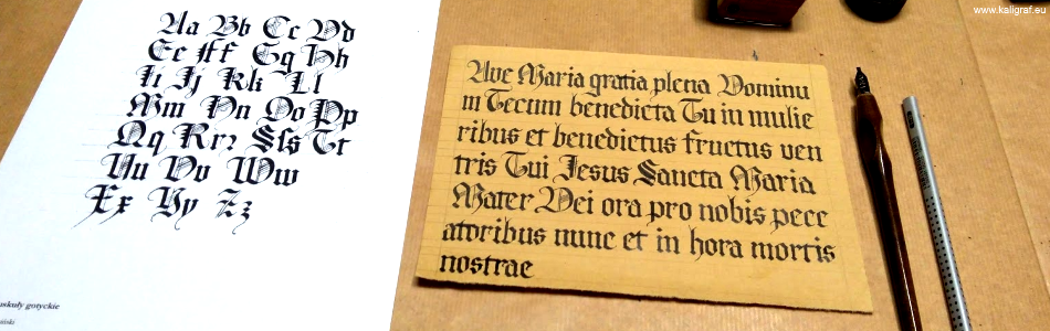 Kaligraficzne lectio/scriptio divina